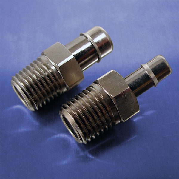 Npt Threads Stainless Steel Straight Connectors Pneumadyne